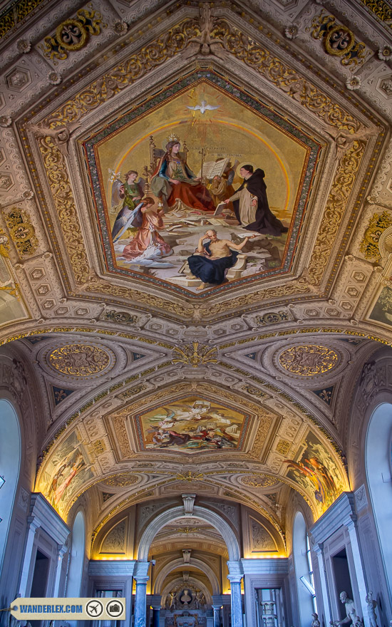 Ceiling paintings of Vatican2