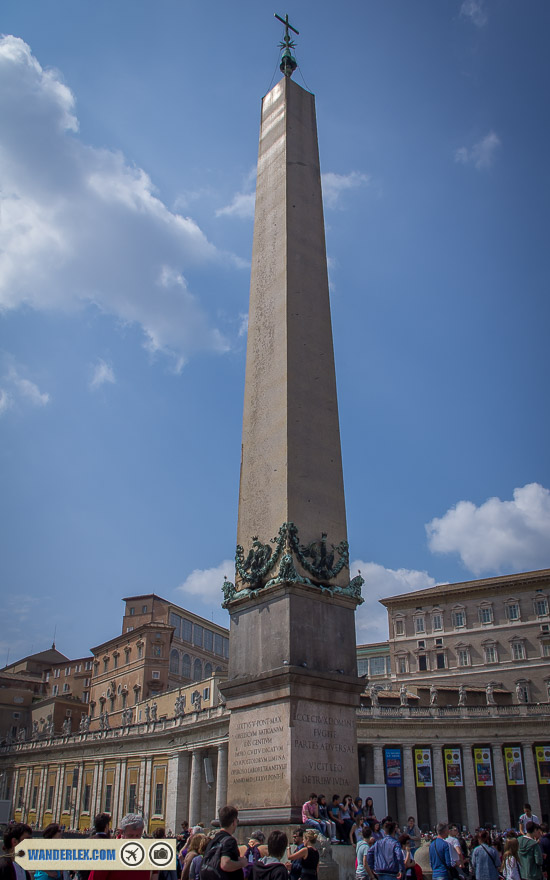 Obelisk at St Peter's Square
